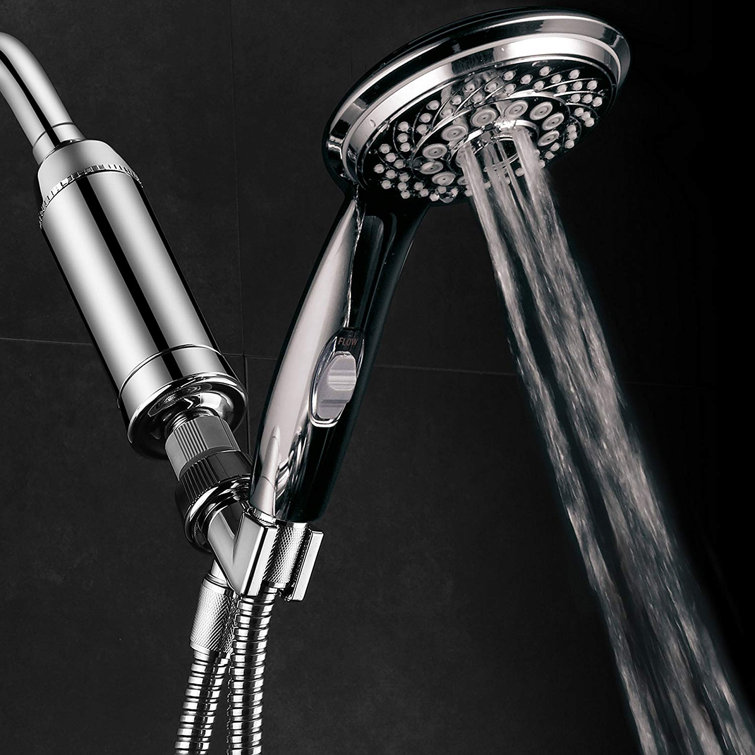 HotelSpa Patented On/Off Pause Switch Multi Function Handheld Shower